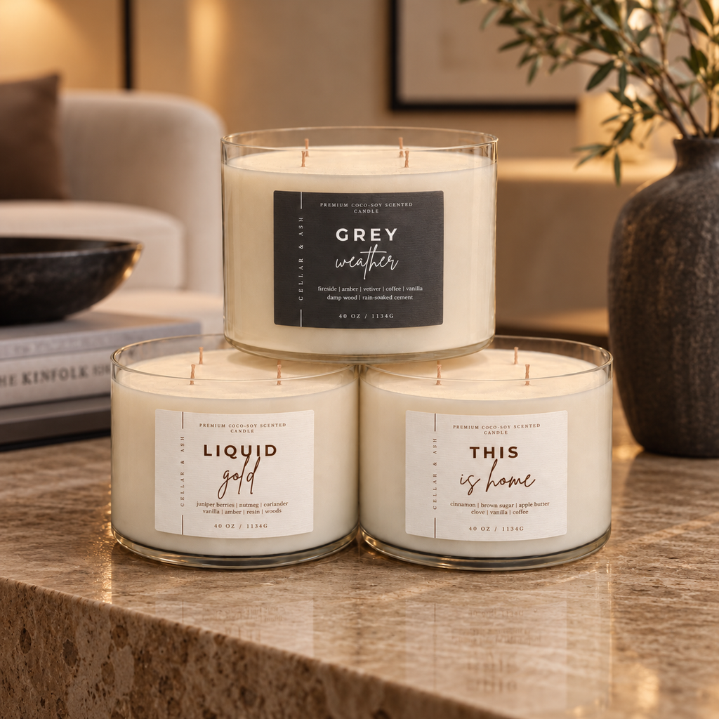 XL 4 Wick Candle (Made to Order)
