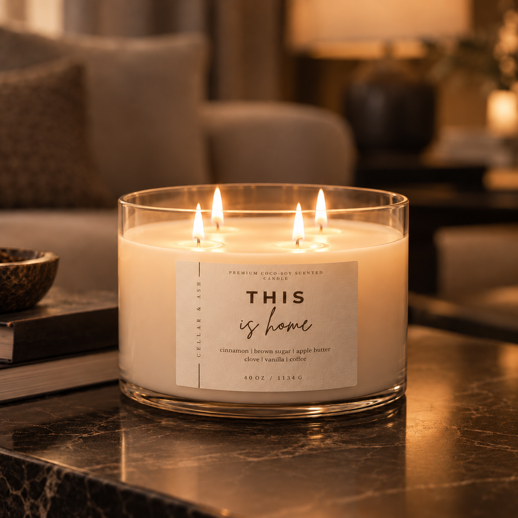 XL 4 Wick Candle (Made to Order)