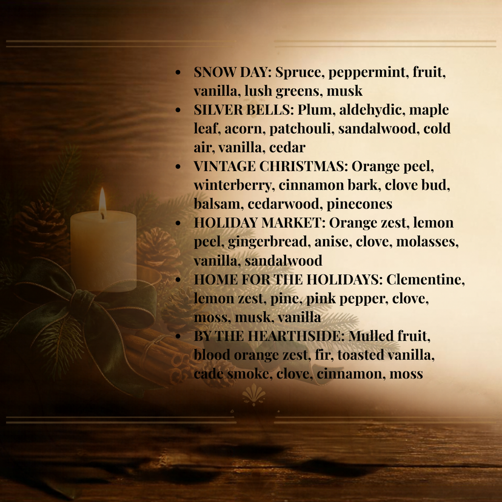 Winter Holiday Collection Wax Melts